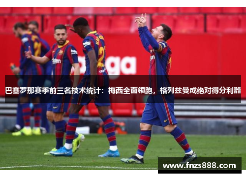 巴塞罗那赛季前三名技术统计：梅西全面领跑，格列兹曼成绝对得分利器